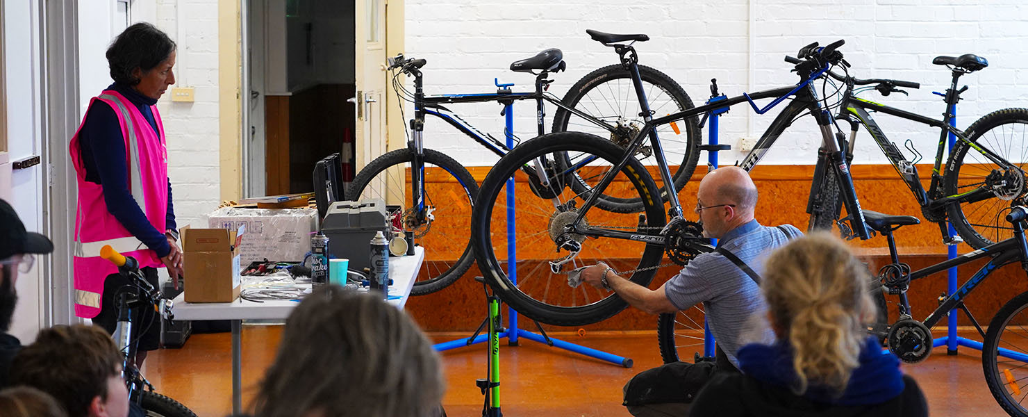 Pedal to the people image
