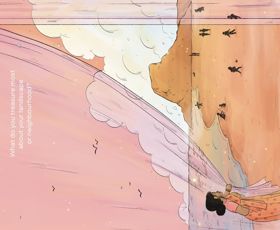 Warm regards, | He mihi maioha: Postcards to spark community climate conversations preview image